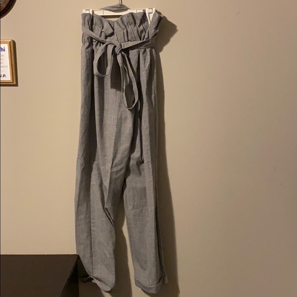 3 for 15$ Grey High Waisted Pants - Picture 2 of 4